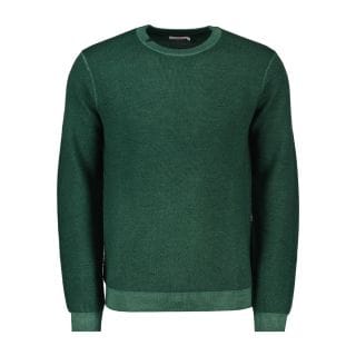 Sun 68 K44145 Maglione Girocollo Lana Tinto Freddo Grana Riso Casual Uomo