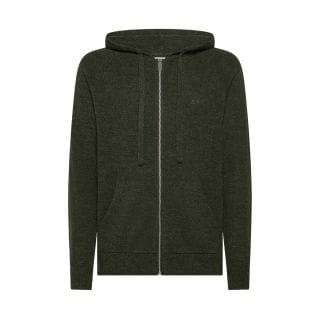 Sun 68 K45119 Maglia Ful Zip Capp Mix Alpaca Casual Uomo