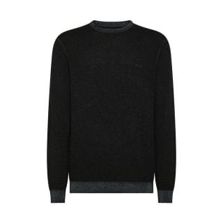 Sun 68 K45128 Maglione Girocollo Lana Tinto Freddo Grana Riso Casual Uomo