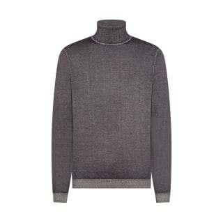 Sun 68 K45129 Maglione Dolcevita Lana Vintage Casual Uomo