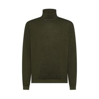 Sun 68 K45129 Maglione Dolcevita Lana Vintage Casual Uomo