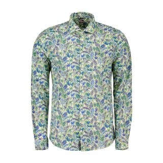 Sun 68 S32105 Camicia Fantasia All-over Casual Uomo