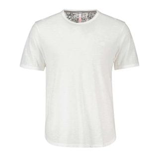 Sun 68 T34118 T-shirt Cotone Fiammato Logo Casual Uomo