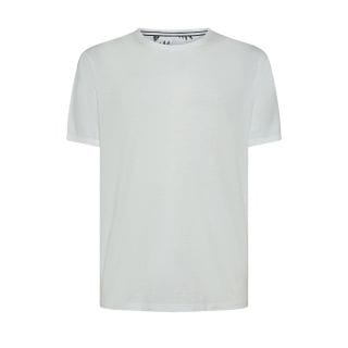 Sun 68 T35118 T-shirt Cotone Fiammato Logo Casual Uomo