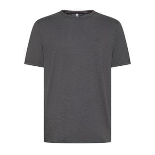 Sun 68 T35118 T-shirt Cotone Fiammato Logo Casual Uomo