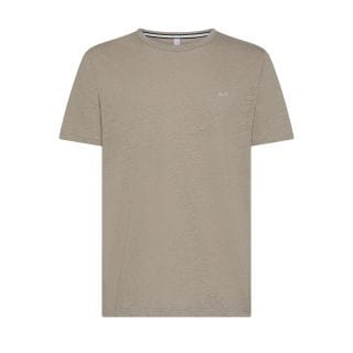 Sun 68 T35132 T-shirt In Lino Casual Uomo