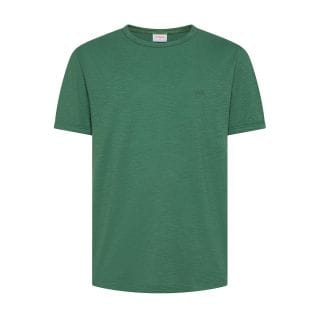 Sun 68 T36115 T Shirt Cotone Fiammato Logo Casual Uomo