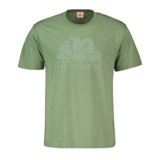 Sundek M021tej78ot T-shirt Logo In Tono Casual Uomo