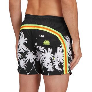 Sundek M504bdrt3bw Boxer Mare Corto Con Elastico Fantasia Mare Uomo