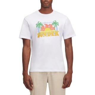 Sundek M675tejr900 T Shirt Logo Solo Vintage Casual Uomo