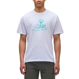 Sundek M686tej7800 T Shirt Funny Print Fo With The Flow Casual Uomo