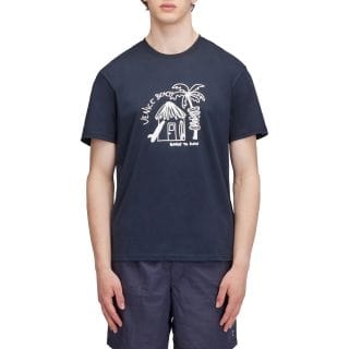 Sundek M688tej7800 T Shirt Funny Print Venice Beach Casual Uomo