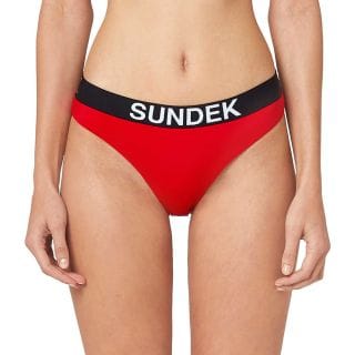 Sundek W200kbl3000 Slip Elastico Logo Marcela Donna Mare Donna