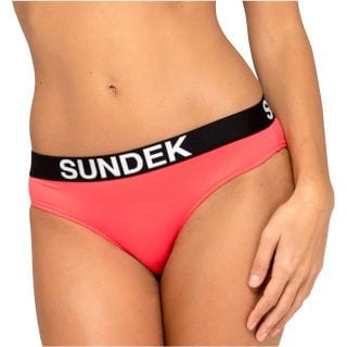 Sundek W200kbl4200 Slip Marcela Logo Donna Mare Donna