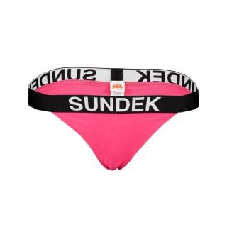 Sundek W201kbl3000 Slip Elastico Logo Sarita Donna Mare Donna