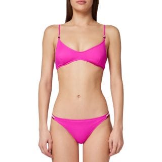 Sundek W818knl30rb Bikini Bralette E Slip Brasiliano Donna Mare Donna