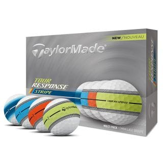Taylor Made M1063201 Tour Response Stripe Neon Multicolor Palline Golf Uomo