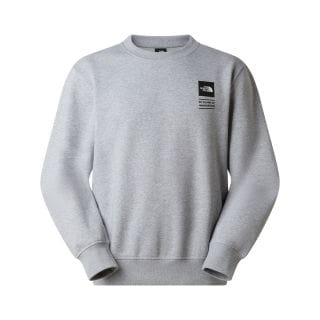 The North Face Nf0a8gatdyx Felpa Giro U Tnf Cel Rx Street Style Uomo