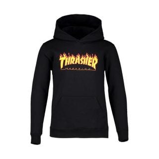Thrasher 311429 Felpa Con Cappuccio Flame Bambino Abbigliamento Bambino Junior