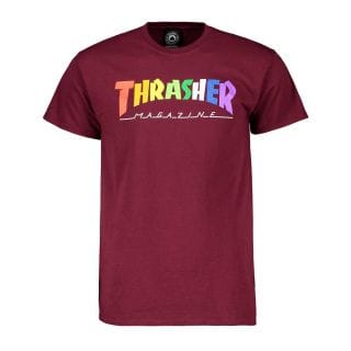 Thrasher 311520 T-shirt Raibowmag Street Style Uomo