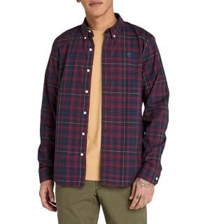Timberland A5m16 Camicia In Popline Casual Uomo