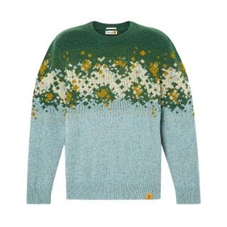 Timberland A6h2k Maglione Girocollo Norvegese Fairisle Casual Uomo