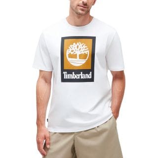 Timberland Tb0a5qs2 T-shirt Regular Stack Logo Colored Casual Uomo