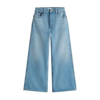 Tommy Hilfiger Kg0kg8963 Jeans Mabel Wide Leg Bambina Abbigliamento Bambino Junior