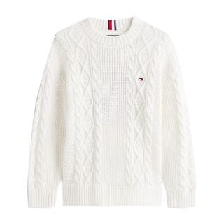 Tommy Hilfiger Thkb0kb09910t Maglioncino Cotone Giro Bambino Abbigliamento Bambino Junior