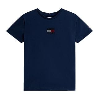 Tommy Hilfiger Thkg0kg09012t T-shirt Strass Bambina Abbigliamento Bambino Junior
