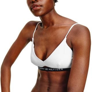 Tommy Hilfiger Uw0uw02706 Bralette Logo Donna Mare Donna