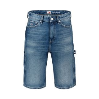 Tommy Jeans Dm0dm18789 Bermuda In Denim Skater Carpenter Casual Uomo