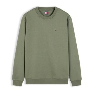 Tommy Jeans Dm0dm20741 Felpa Girocollo Reg Small Flag Ext Casual Uomo