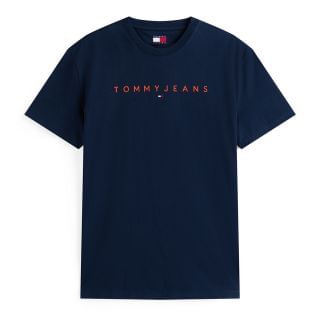 Tommy Jeans Dm0dm20744 T Shirt Chest Reg Linear Ss  T Casual Uomo
