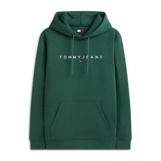Tommy Jeans Dm0dm20746 Felpa Cappuccio Reg Linear Logo Casual Uomo