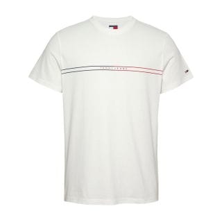 Tommy Jeans Dm0dm20779 T Shirt Slim Entry Graphic Casual Uomo