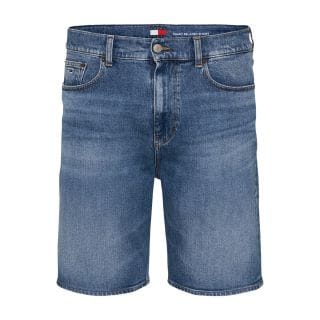 Tommy Jeans Dm0dm20952 Bermuda Relax  In Denim Isaac Casual Uomo