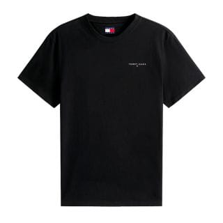 Tommy Jeans Dm0dm21780 T-shirt Linear Logo Casual Uomo