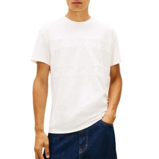 Tommy Jeans Dm0dm22312 T Shirt Reg Tonal Flag Casual Uomo