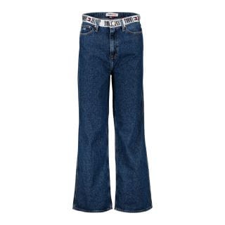 Tommy Jeans Dw0dw14808 Jeans Claire Wide Elastico Logato Donna Casual Donna