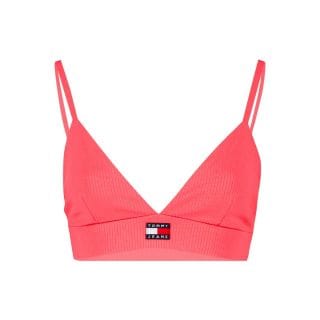 Tommy Jeans Dw0dw15305 Bralette A Coste Logo Donna Casual Donna