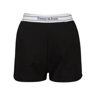 Tommy Jeans Dw0dw15380 Short In Felpa Logo Taping Donna Casual Donna