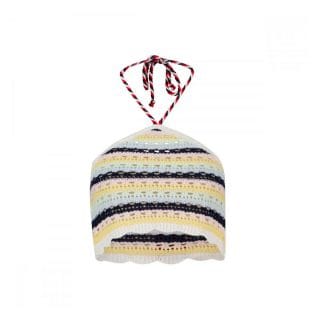 Tommy Jeans Dw0dw15403 Top Crochet All'americana Donna Casual Donna