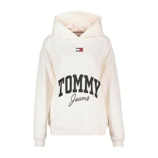 Tommy Jeans Dw0dw16399 Felpa Cappuccio Over Size Donna Casual Donna