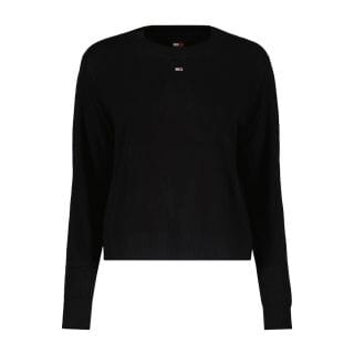 Tommy Jeans Dw0dw17254 Maglione Girocollo Essential Logo Donna Casual Donna