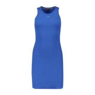 Tommy Jeans Dw0dw17406 Abito Sm Tank Rib Donna Casual Donna