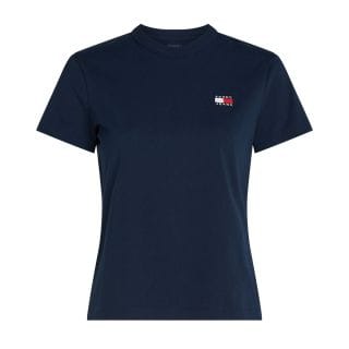 Tommy Jeans Dw0dw20153 T Shirt Badge Tee Donna Casual Donna