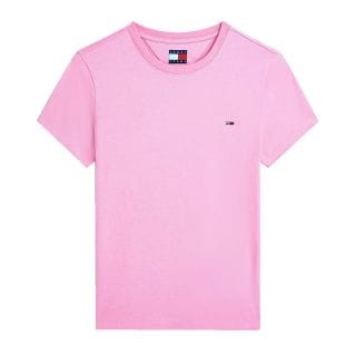Tommy Jeans Dw0dw20459 T Shirt Slim C Neck Donna Casual Donna