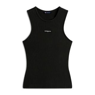 Tommy Jeans Dw0dw22282 Canotta Slim Script Label Donna Casual Donna