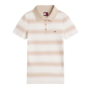 Tommy Jeans Dw0dw22327 Polo Slim Rib Donna Casual Donna